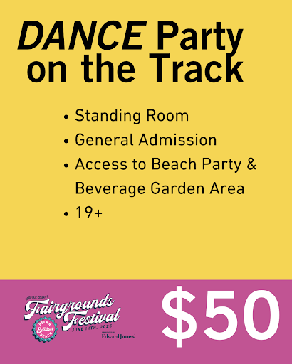 Dance Party on the Track - $50