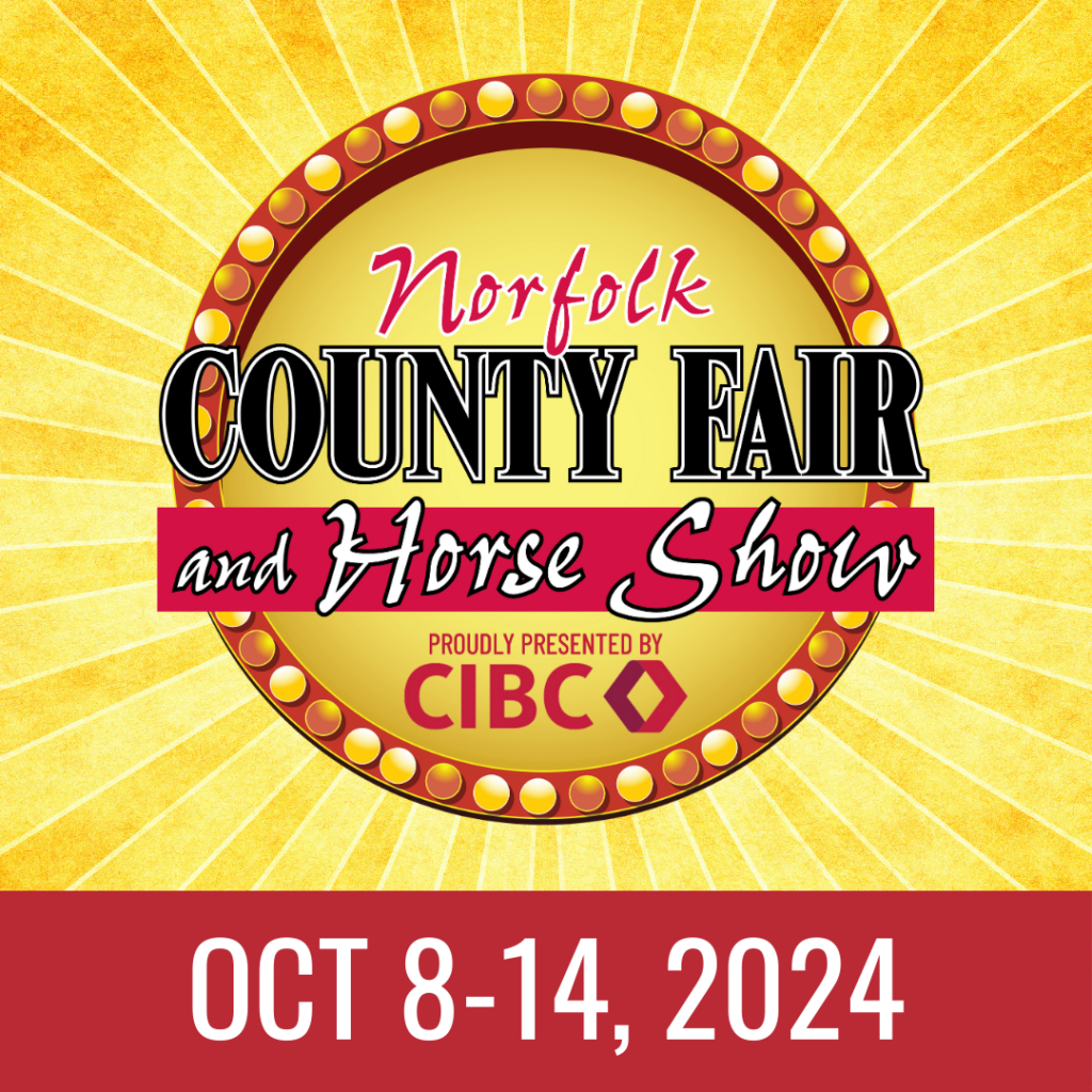 Norfolk County Fair October 8 - 14 2024